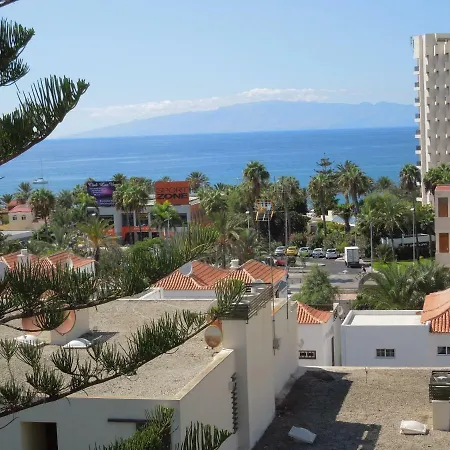 Tropical, Fantastic Close To The With Pool, Sea-view, Wifi, Sat-tv Apartamento Arona (Tenerife)